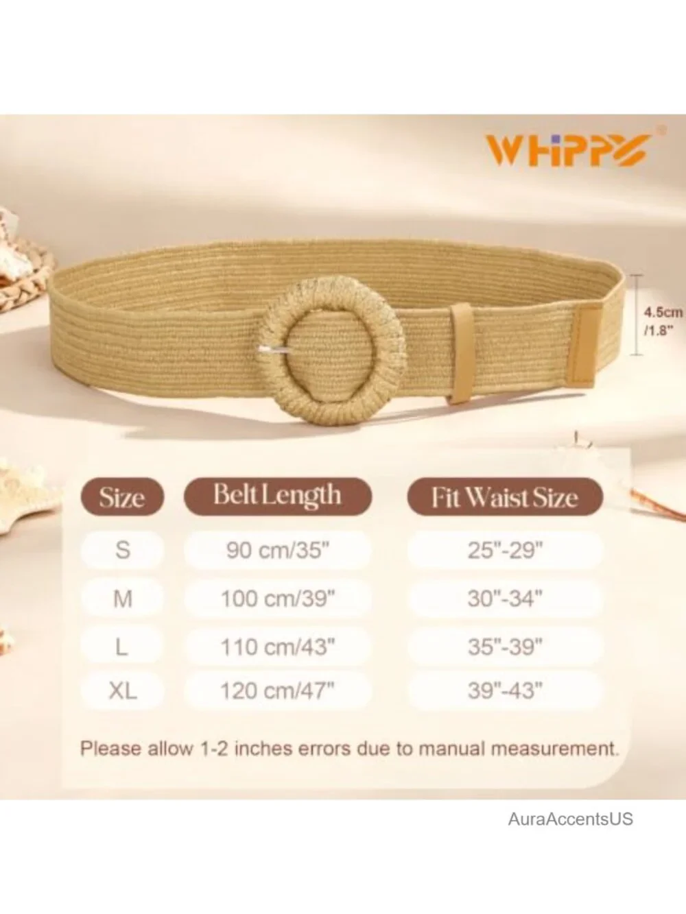Straw Woven Elastic Stretch Waist Belt Boho Braided Dress Belt
